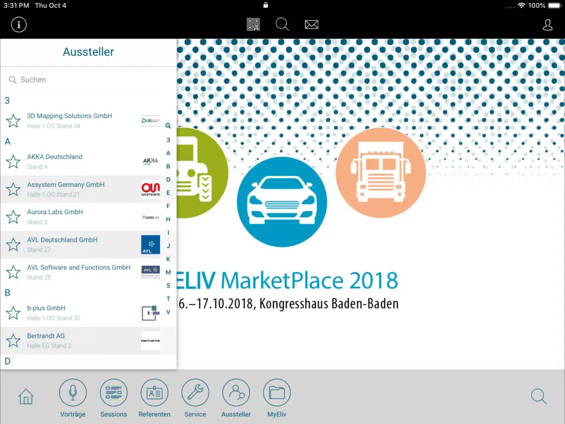 ELIV-Marketplace 2018 iPad  Ekran Görüntüleri