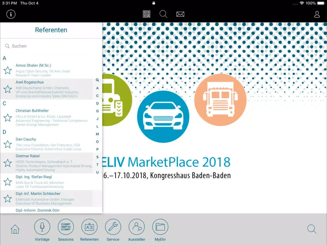 ELIV-Marketplace 2018 iPad  Ekran Görüntüleri