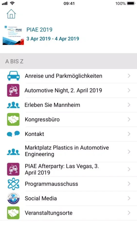 Zrzuty ekranu PIAE 2019