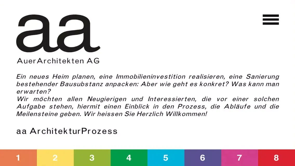 Скриншоты AuerArchitekten AG