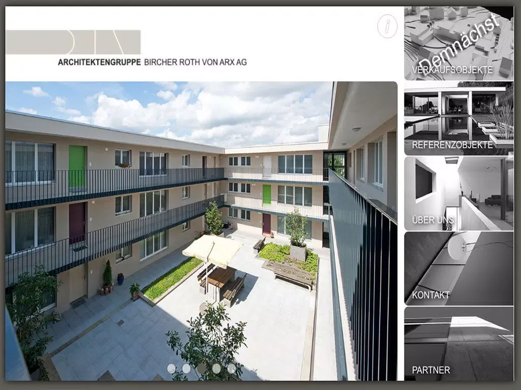 Architektengruppe Bircher Roth von Arx AG iPad  스크린샷