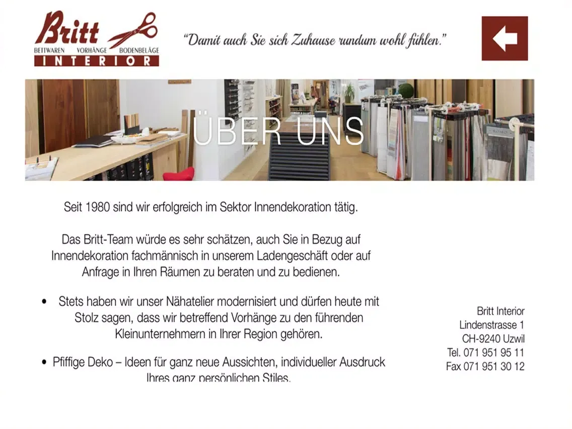Скриншоты Britt Interior iPad 