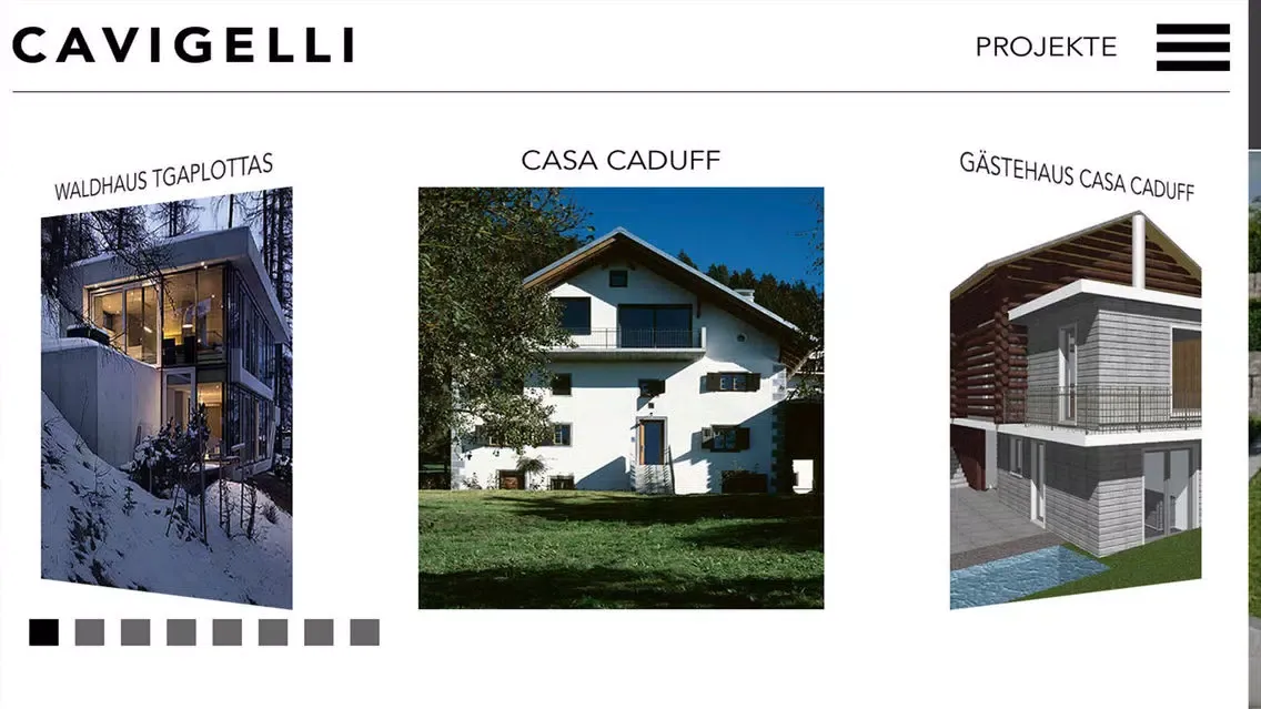 CAVIGELLI dipl. architekten eth/sia ag سکرین شاٹس