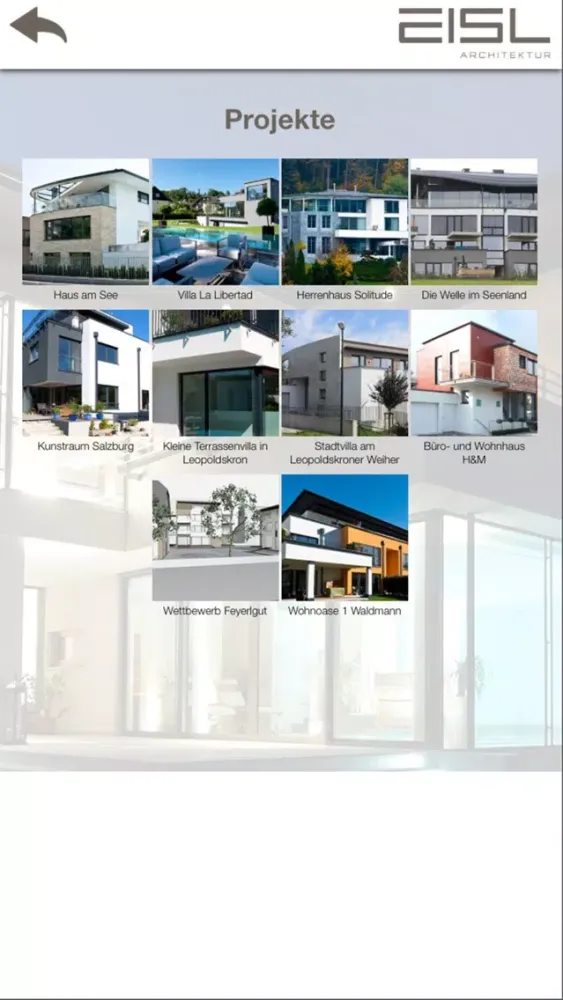 Eisl Architektur سکرین شاٹس