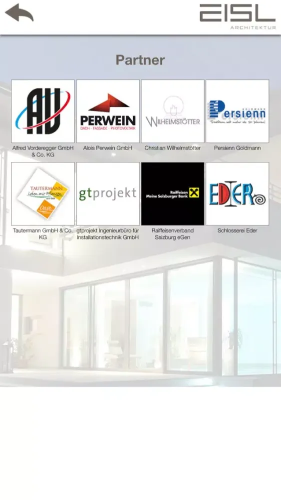 Eisl Architektur سکرین شاٹس