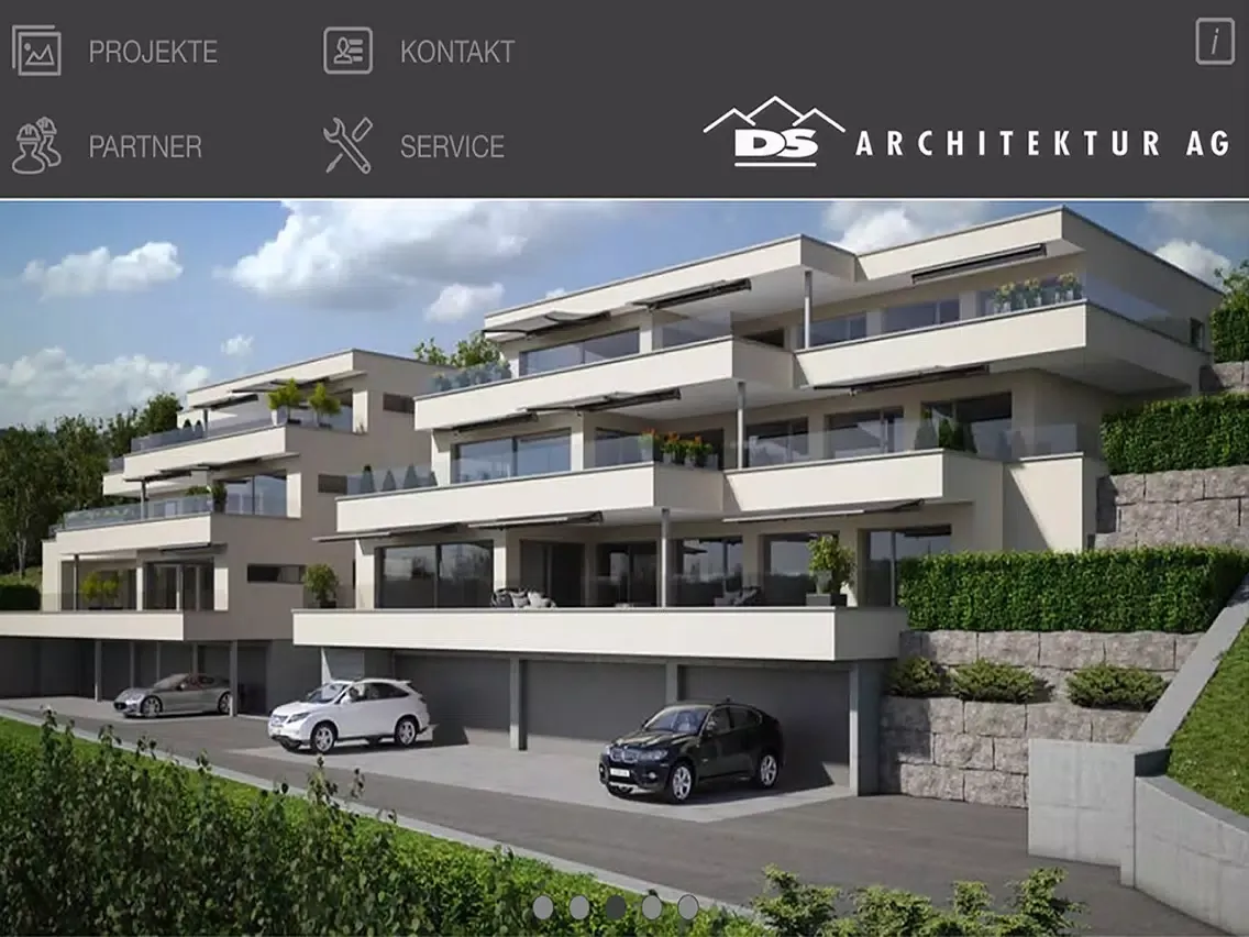 DS Architektur AG iPad  Screenshots