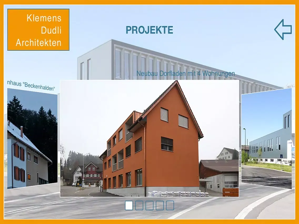 Klemens Dudli Architekten GmbH iPad  স্ক্রিনশট