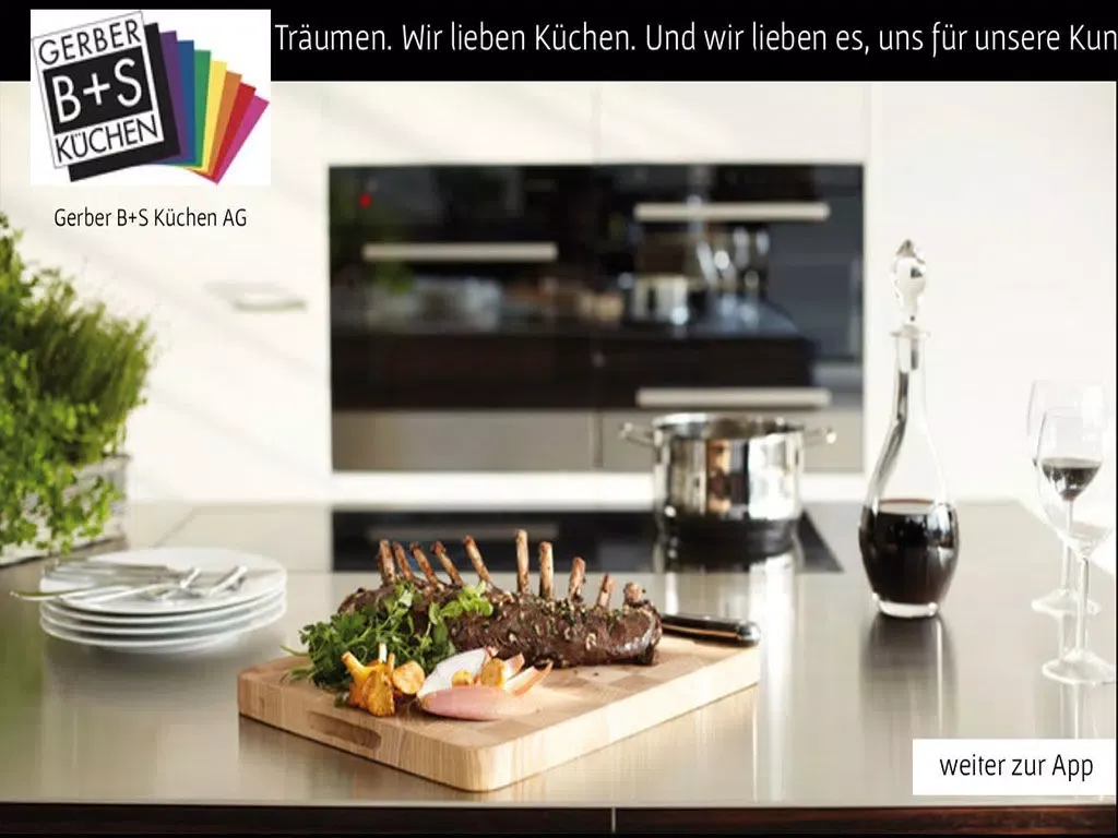 Gerber B+S Küchen AG iPad  Ekran Görüntüleri