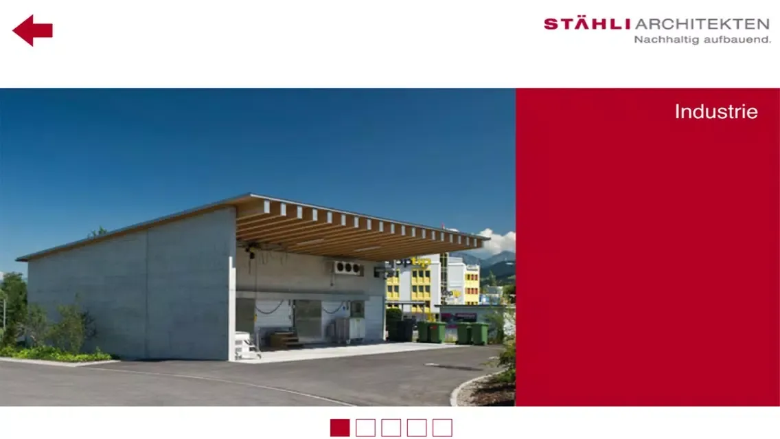 Zrzuty ekranu STÄHLI AG ARCHITEKTEN SIA