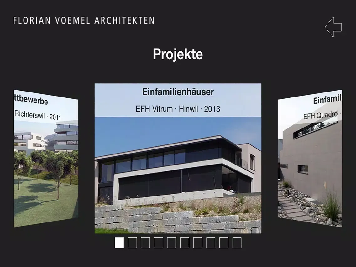 FLORIAN VOEMEL ARCHITEKTEN AG iPad  スクリーンショット
