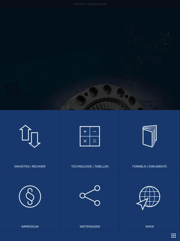 تصاویر Formeln & Tabellen Metall iPad 