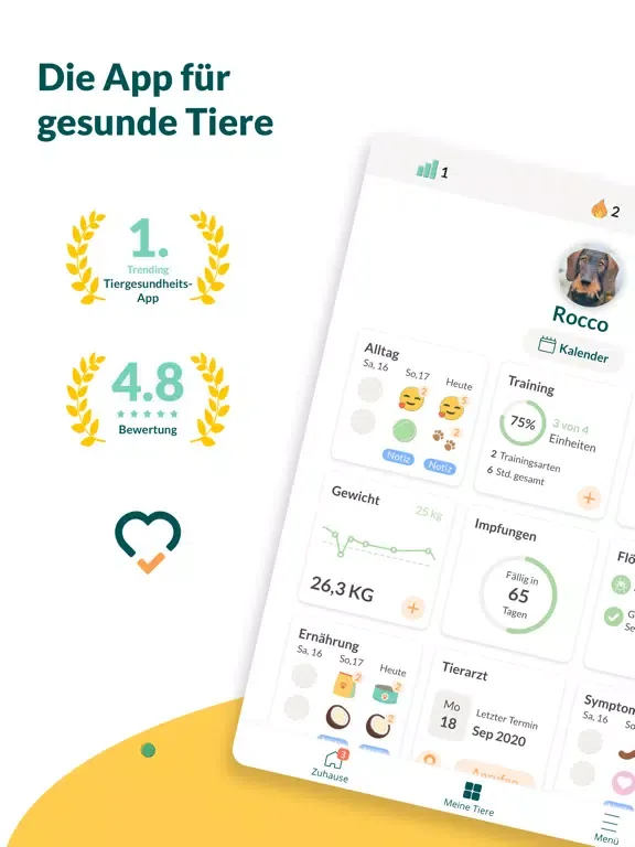 vetevo: Gesundheit & Ernährung iPad  Ekran Görüntüleri