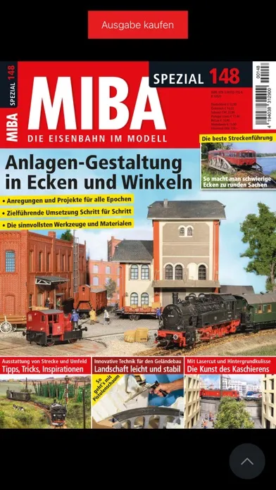(Modell-)Bahn-Kiosk Screenshots