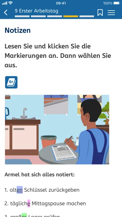 A2-B1-Beruf Ekran Görüntüleri