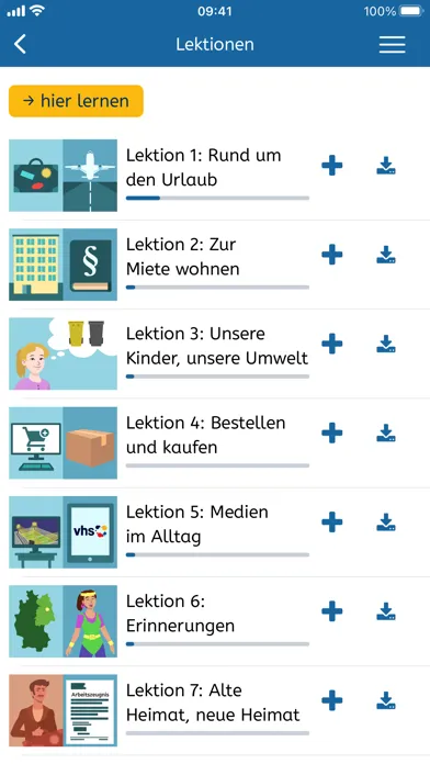 Capturas de tela do B1-Deutsch