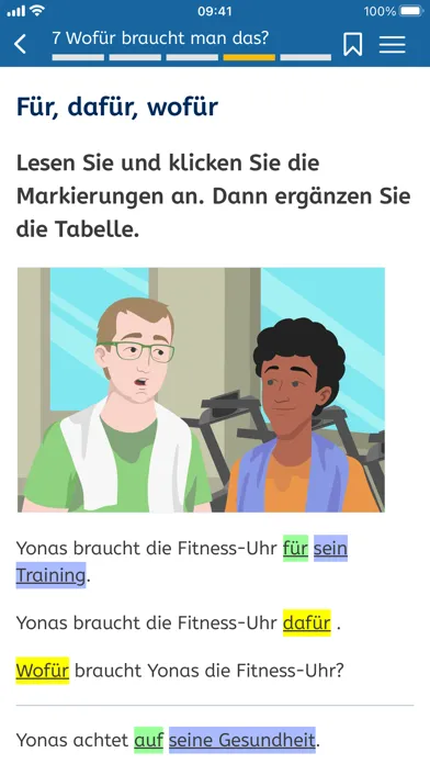 Capturas de tela do B1-Deutsch
