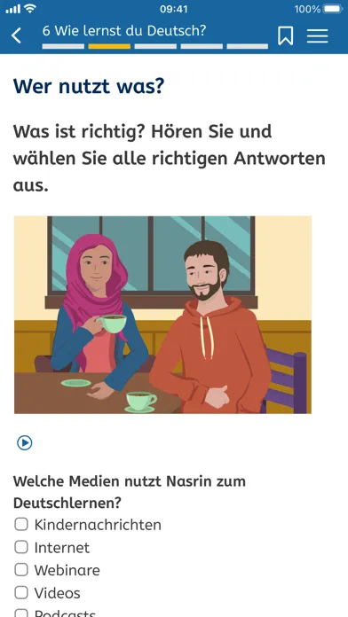 Capturas de tela do B1-Deutsch