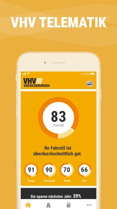 VHV Telematik Ekran Görüntüleri