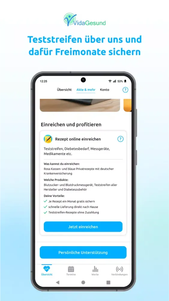 تصاویر Diabetes-App + Blutdruck-App
