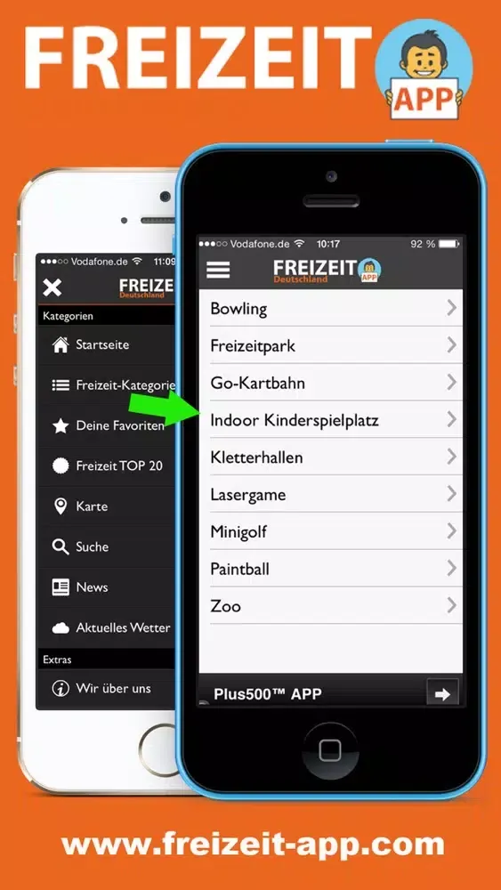 Ảnh chụp màn hình của FREIZEIT App