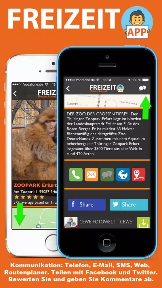 Ảnh chụp màn hình của FREIZEIT App