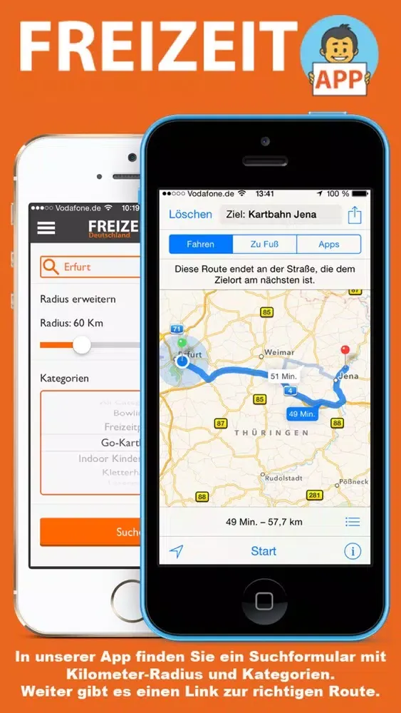 Ảnh chụp màn hình của FREIZEIT App