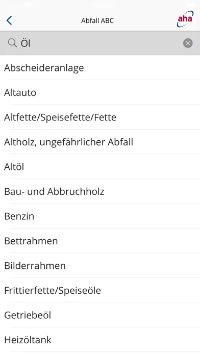 Capturas de tela do Abfallwirtschaft Hannover v4