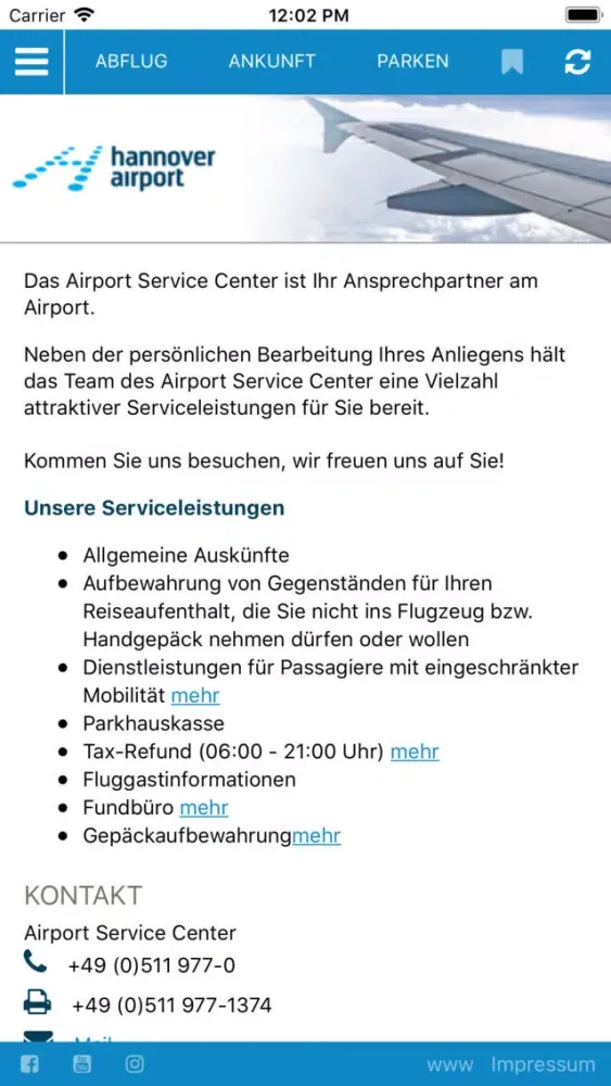 HAJ Hannover Airport Screenshots
