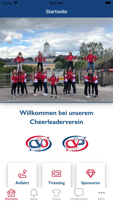 Capturas de pantalla de Cheerleaderverein CVO CVP