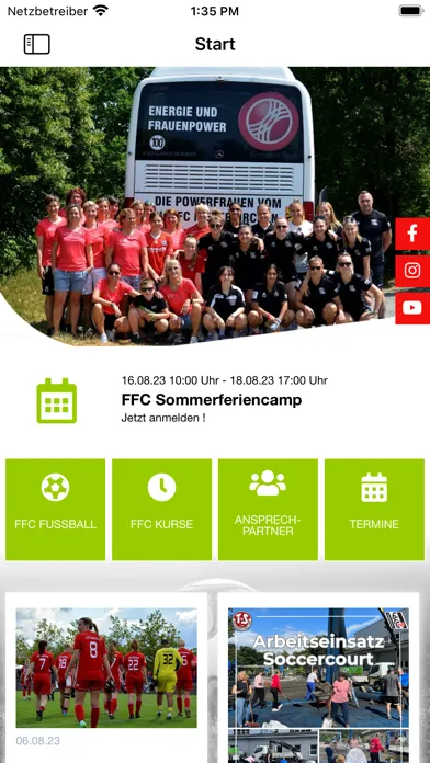 Capturas de pantalla de 1. FFC Niederkirchen
