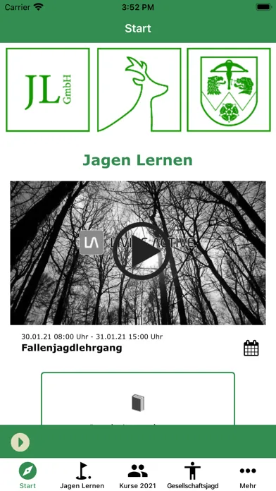 Tangkapan skrin Jagen Lernen Prüfungswissen