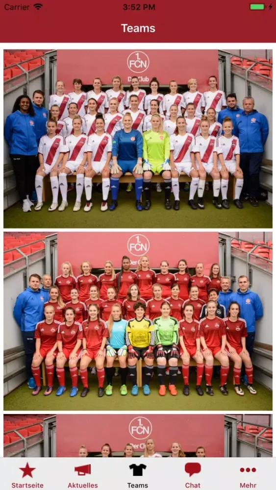 Captures d'écran de Clubfrauen