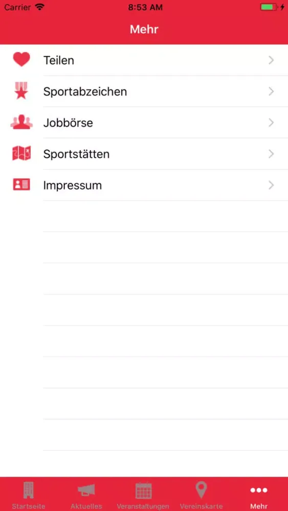 Capturas de pantalla de Stadtsportbund Köln e.V.