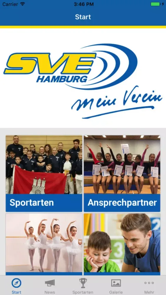 Capturas de tela do SVE Hamburg