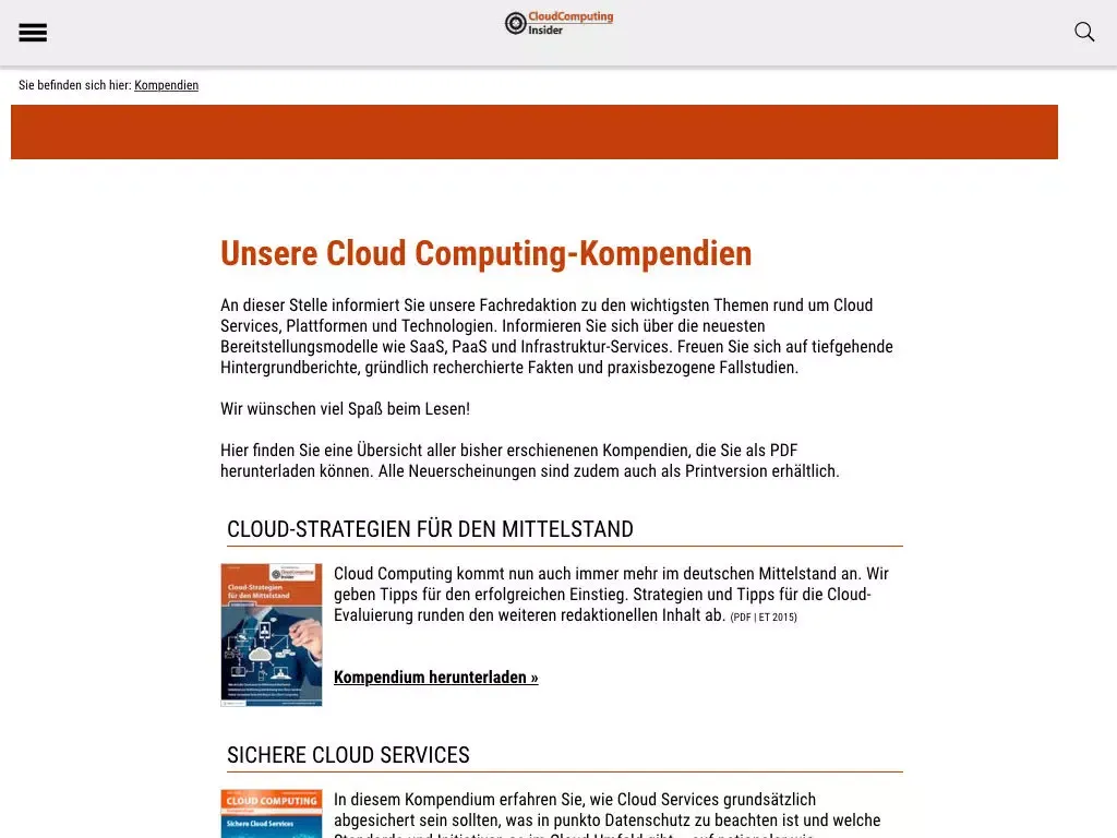 CloudComputing-Insider iPad  স্ক্রিনশট