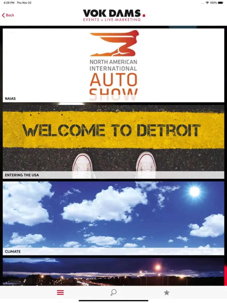 Detroit Guide iPad  स्क्रीनशॉट