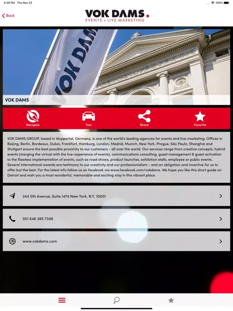 Detroit Guide iPad  स्क्रीनशॉट