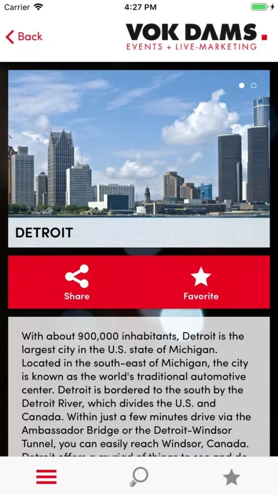 Detroit Guide स्क्रीनशॉट