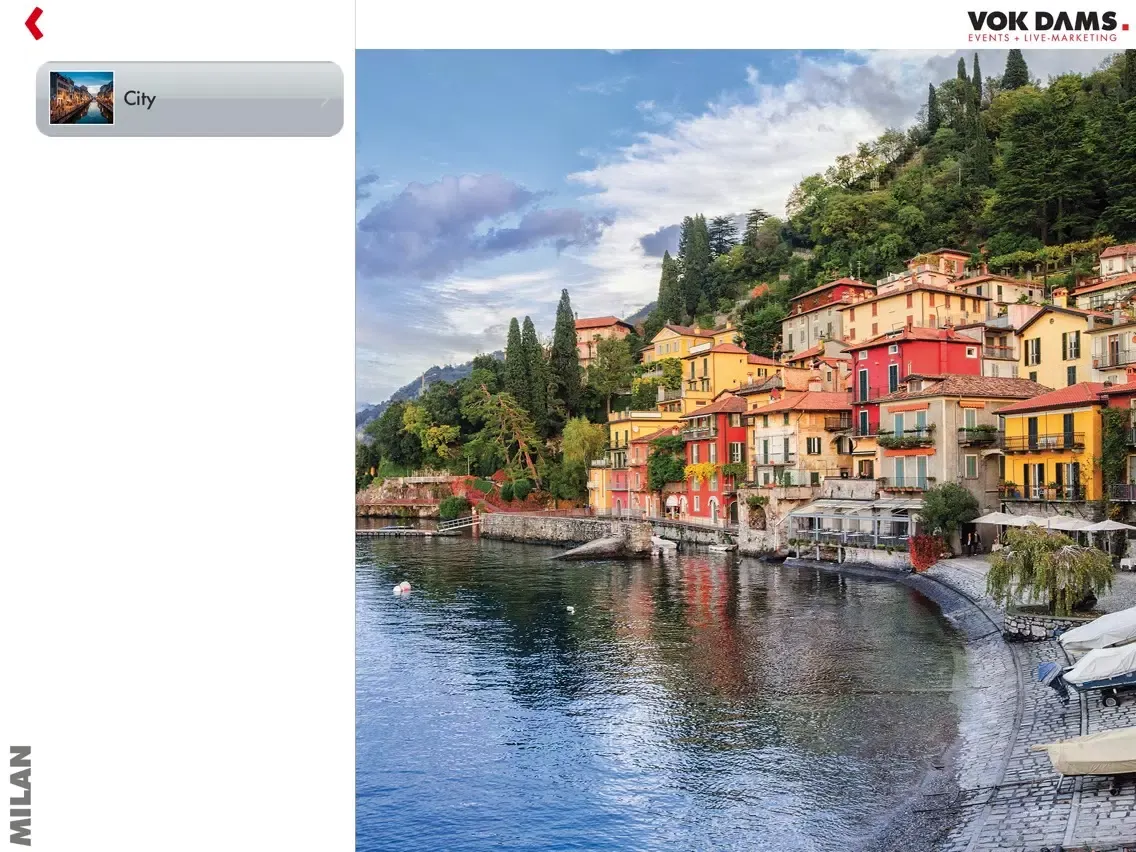 Milan City Guide iPad  Screenshots