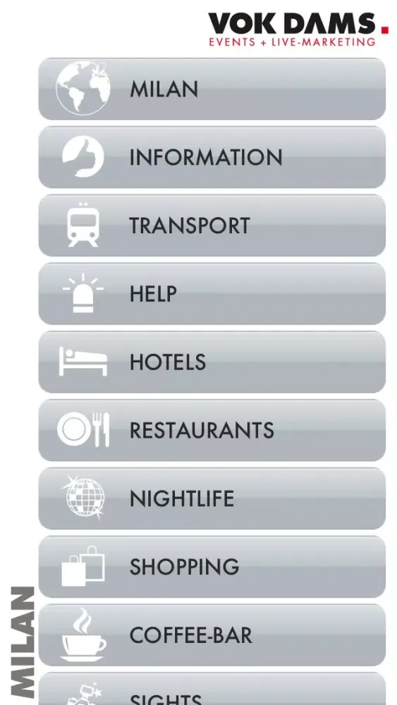 Milan City Guide Screenshots