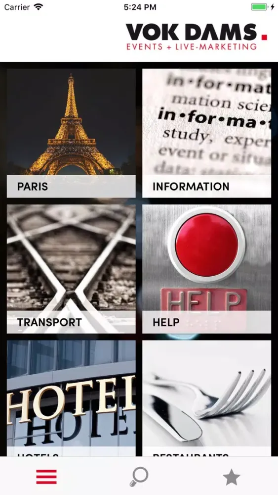 Скриншоты Paris Guide