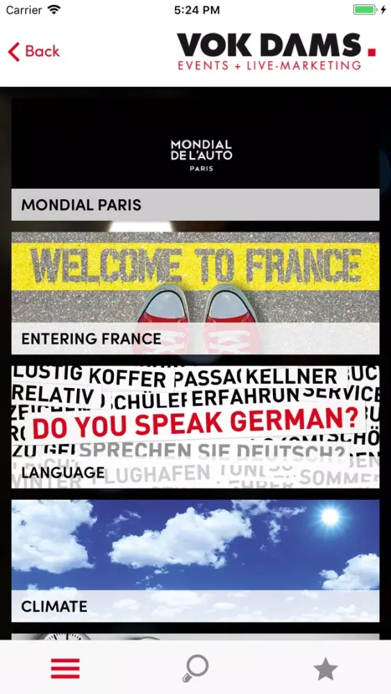 Скриншоты Paris Guide