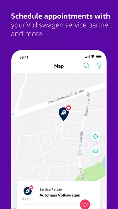 Zrzuty ekranu We Connect Go