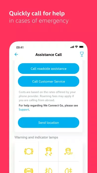 Zrzuty ekranu We Connect Go