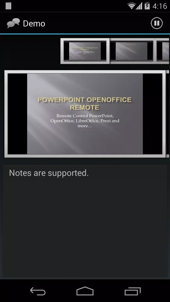 Remote Presenter سکرین شاٹس