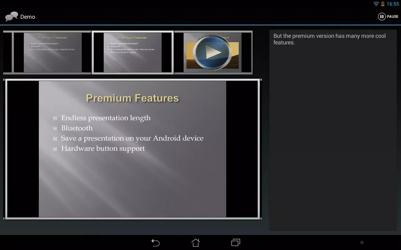 Remote Presenter سکرین شاٹس