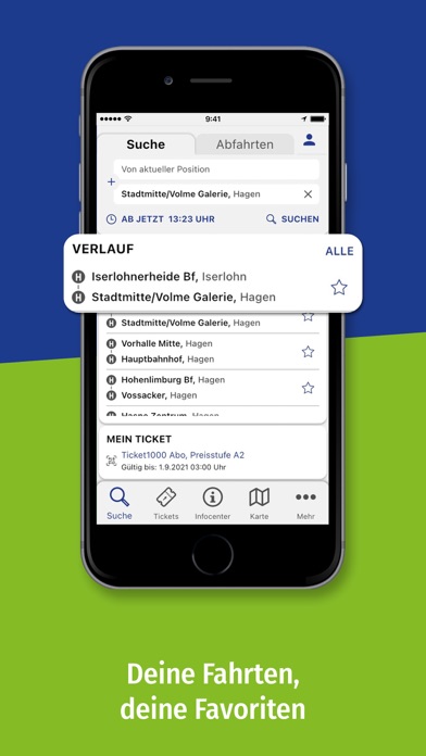 Capturas de pantalla de HST App - Fahrplan für Hagen