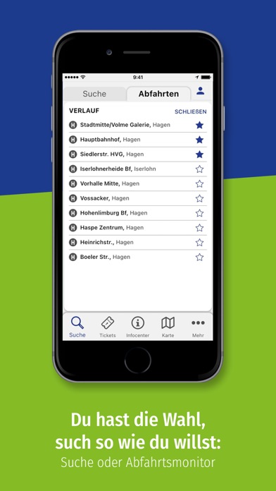 Capturas de pantalla de HST App - Fahrplan für Hagen
