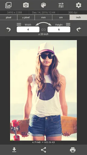Screenshot di Image Size - Photo Resizer
