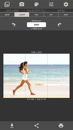 Screenshot di Image Size - Photo Resizer